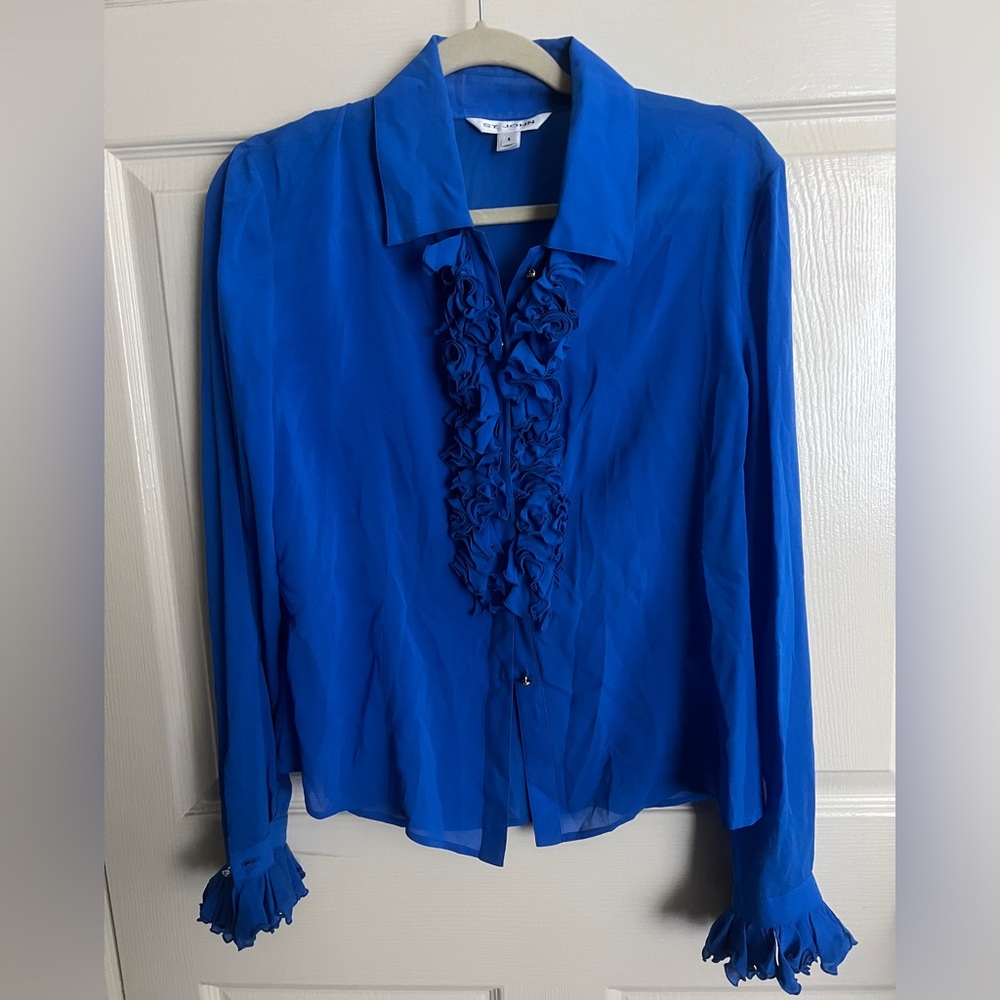 St. John Silk Blouse
